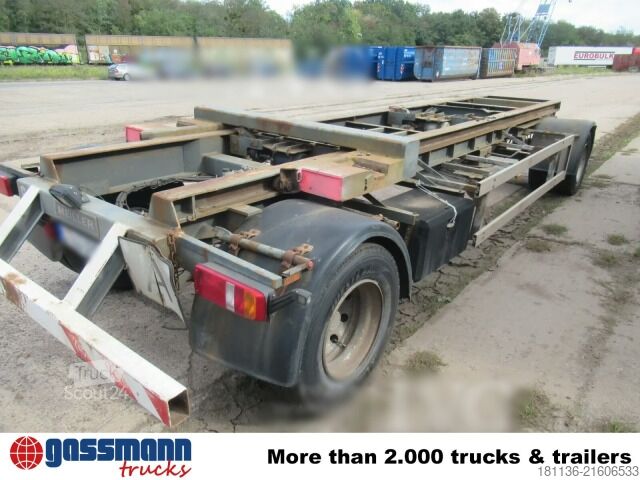 Afzetcontainer-aanhangwagen HKM G18 SZB 5.0 Schlittenabroller