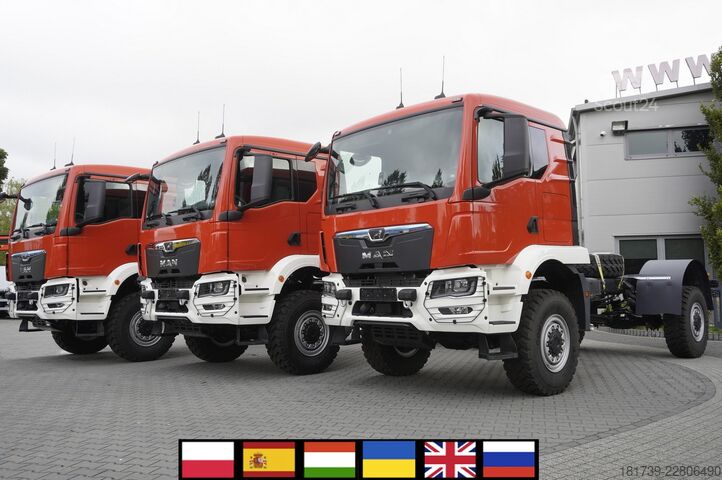 Chassis MAN MAN TGM 18.250 4x4/ chassis 520 cm / NEW