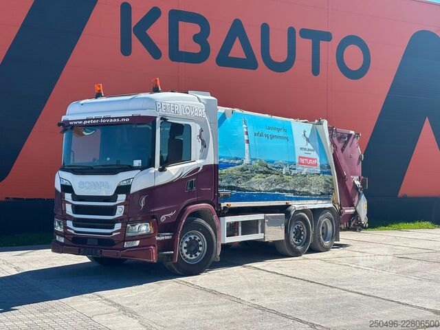 Camião do lixo Scania G 370 6x2/4 NTM KG-2B-HB  12,5+6,1 m3