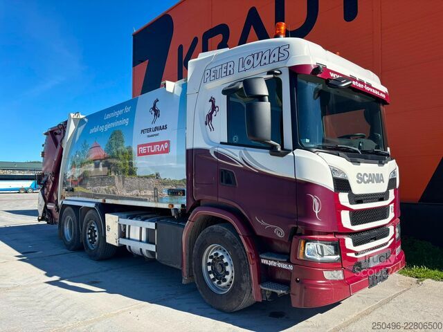 Camião do lixo Scania G 370 6x2/4 NTM KG-2B-HB  12,5+6,1 m3