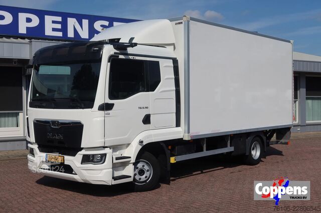 Koffer MAN TGL 8.190 Bak+ Dhollandia 1500 kg Slaapcbaine