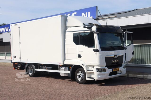 Koffer MAN TGL 8.190 Bak+ Dhollandia 1500 kg Slaapcbaine
