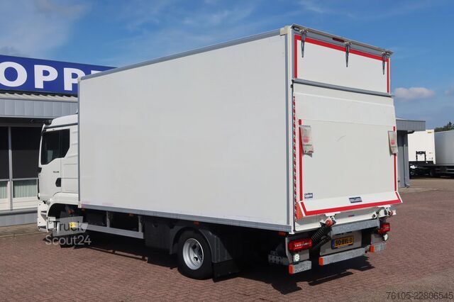 Koffer MAN TGL 8.190 Bak+ Dhollandia 1500 kg Slaapcbaine