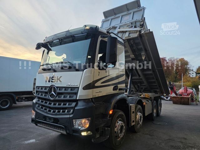Ανατρεπόμενο φορτηγό MERCEDES-BENZ Arocs 3243 / 8X4 / Ret / Meiller Bordmatik