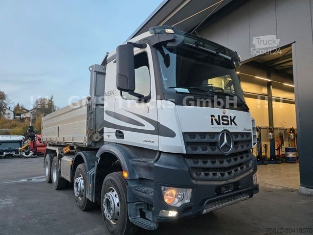 Ανατρεπόμενο φορτηγό MERCEDES-BENZ Arocs 3243 / 8X4 / Ret / Meiller Bordmatik