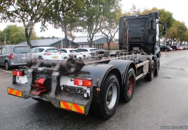 Φορτηγό γερανός roll-off MERCEDES-BENZ Arocs 3263 / 8X4 / Blatt/ Hiab XR26
