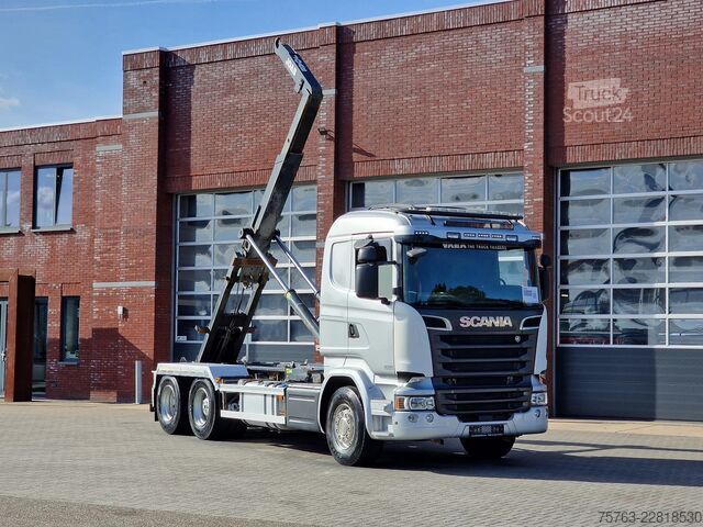 Koukkuvarsijärjestelmä Scania R520 V8 6x2 - JOAB 20T Hooklift - Retarder - 4...