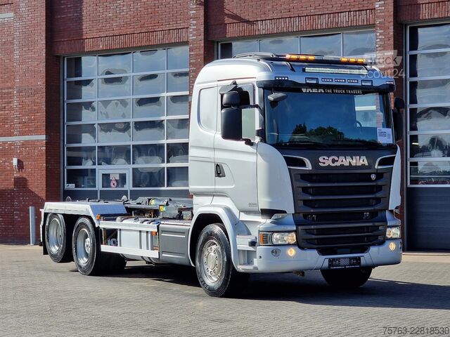 Koukkuvarsijärjestelmä Scania R520 V8 6x2 - JOAB 20T Hooklift - Retarder - 4...