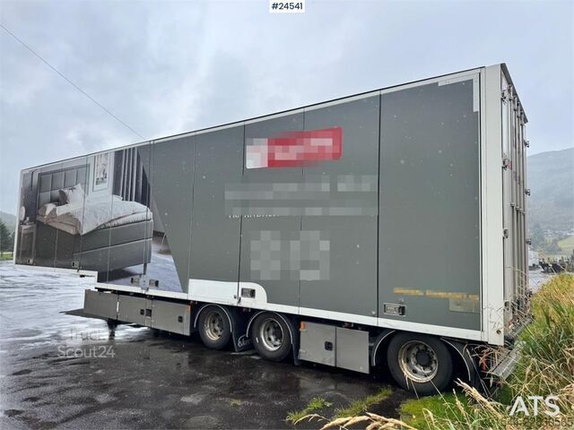 Kuffert Ekeri Jumbo Semi-Trailer with Full Side Opening