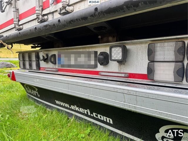 Kuffert Ekeri Jumbo Semi-Trailer with Full Side Opening