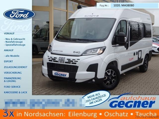 Autocamper SUNLIGHT Adventure CVE 540 Markise Kamera AHK