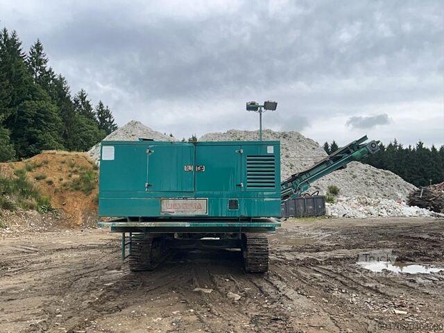 Installation de criblage Westeria WindSifter  on tracks