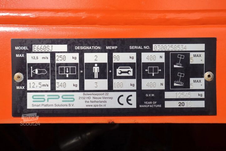 Teleskopbühne JLG 660SJ ELECTRIC E660SJ | 22M | FULL ELECTRIC | L...