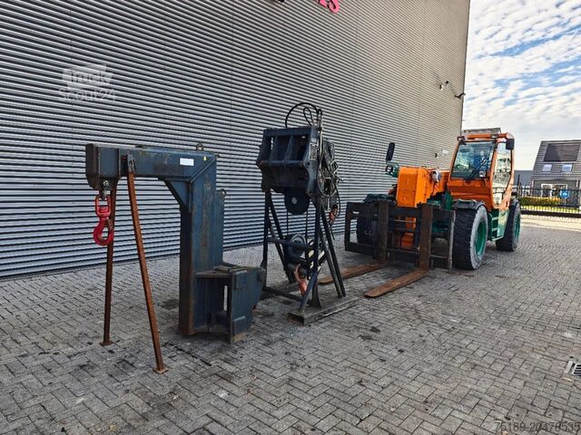 Telescooplader Manitou MHT 10-120 3 Attechments!