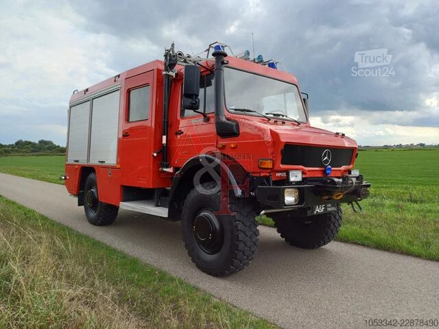 Wóz strażacki Mercedes-Benz Unimog U2450L 4x4 Brandweer, Firetruck, Feuerwehr
