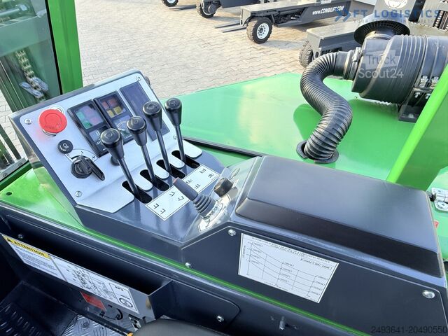 Keturių krypčių šakinis krautuvas Combilift C2500CB DIESEL TRIPLEX 5500 FREE LIFT