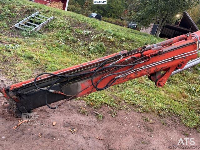Palfinger PK11000-kran med svetsfästen Palfinger PK11000 Crane with Welding Mounts