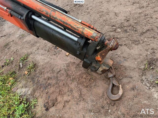 Palfinger PK11000-kran med svetsfästen Palfinger PK11000 Crane with Welding Mounts