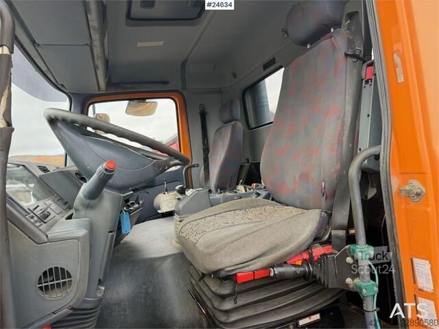 Āķa rokas sistēma Mercedes-Benz Actros 2540 6x2 hook loader with 17-tonne hook and