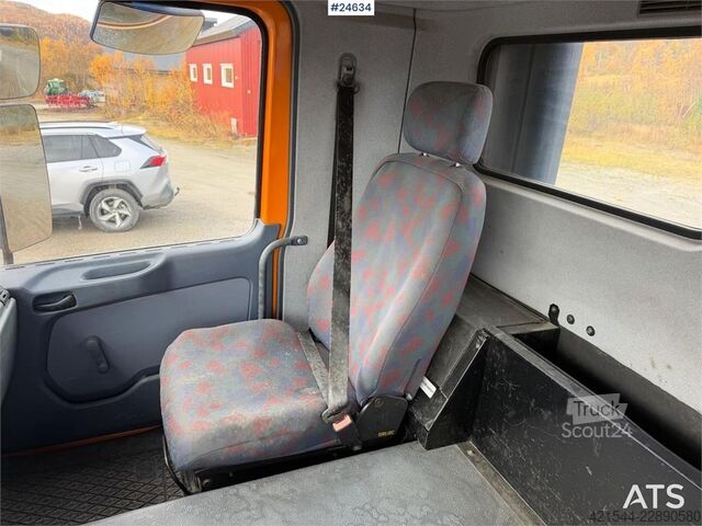 Āķa rokas sistēma Mercedes-Benz Actros 2540 6x2 hook loader with 17-tonne hook and