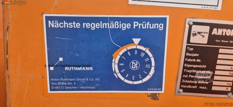 Hoogwerker vrachtwagen Mercedes-Benz 410D Ruthmann KL 90 Topzustand UVV gültig
