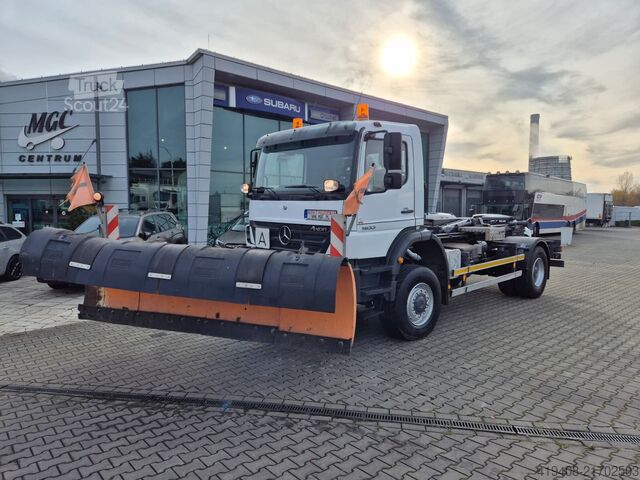 Sniega arkls Mercedes-Benz Axor 1833 4X4 / SERVICED! / SCHMIDT PLOW