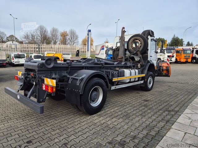 Sniega arkls Mercedes-Benz Axor 1833 4X4 / SERVICED! / SCHMIDT PLOW