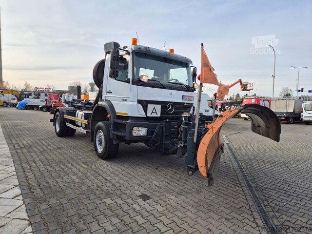 Āķa rokas sistēma Mercedes-Benz Axor 1833 / 4X4 / SERVICED! / HOOK HYVALIFT