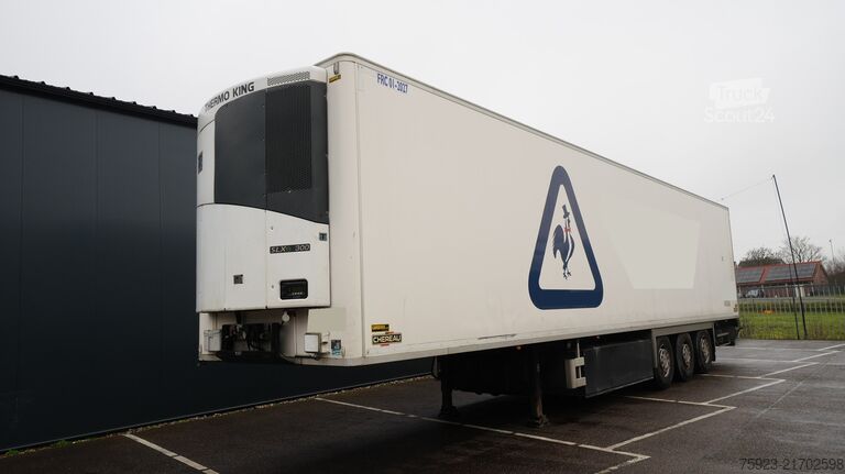 Kühl-/Tiefkühltransport Chereau 3 Axle frigo trailer with THERMO KING SLX 300