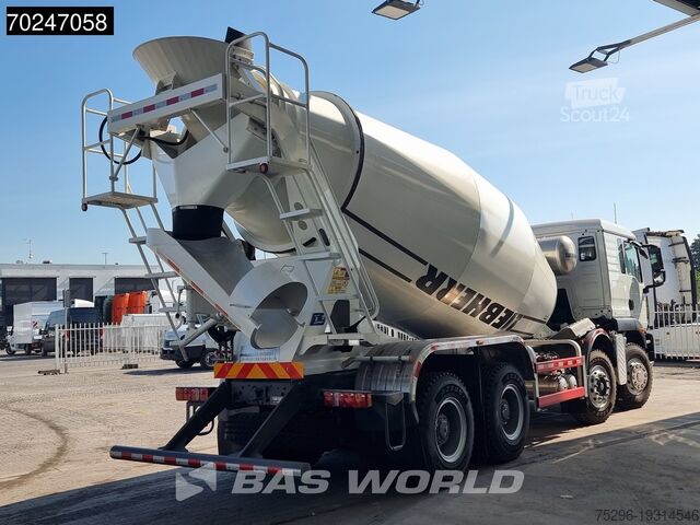 Frullatore Sitrak G5 350 8X4 8m3 Liebherr Mixer Big-Axle Steelsus...