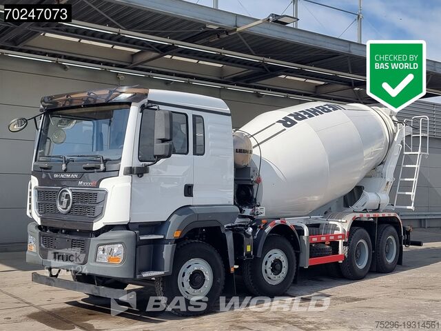 Frullatore Shacman M3000 S 8X4 8m3 Liebherr mixer Manual Big-Axle ...