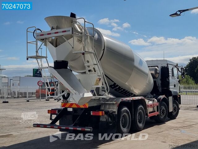 Frullatore Shacman M3000 S 8X4 8m3 Liebherr mixer Manual Big-Axle ...