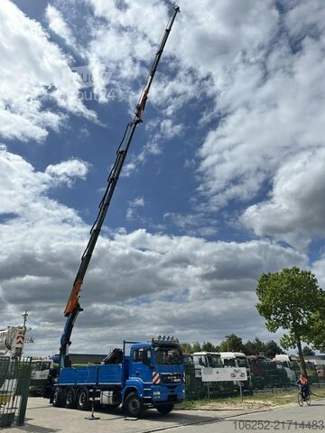Camion cu macara MAN TGS 35.400 8x4 TRIDEM + (32.5m) CRANE HMF 4720 ...