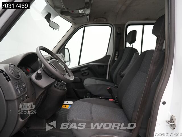 Platformslastbil med kran Opel Movano 145PK Kraanwagen Hiab T-CLX 023 B-3 Dubb...