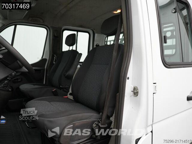 Platformslastbil med kran Opel Movano 145PK Kraanwagen Hiab T-CLX 023 B-3 Dubb...