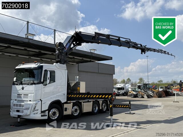 Ladepritsche Volvo FH 500 8X2 NEW! HMF9520 K6 + JIB K6 Crane Kran ...