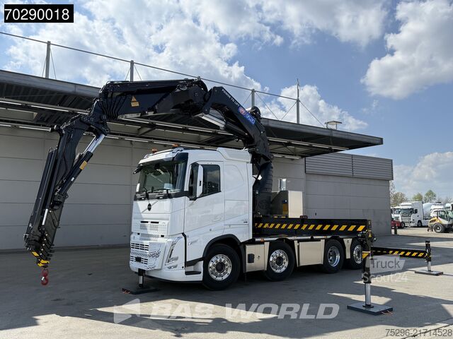 Ladepritsche Volvo FH 500 8X2 NEW! HMF9520 K6 + JIB K6 Crane Kran ...