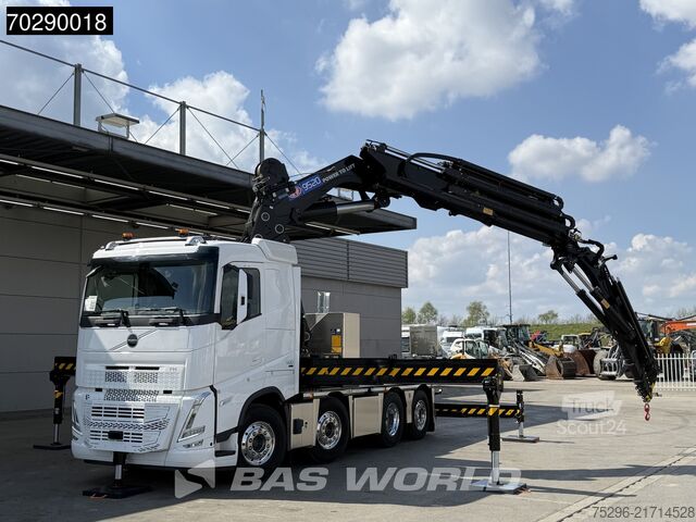 Ladepritsche Volvo FH 500 8X2 NEW! HMF9520 K6 + JIB K6 Crane Kran ...