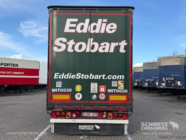 Nyitott ponyvás félpótkocsi Schmitz Cargobull Curtainsider Mega
