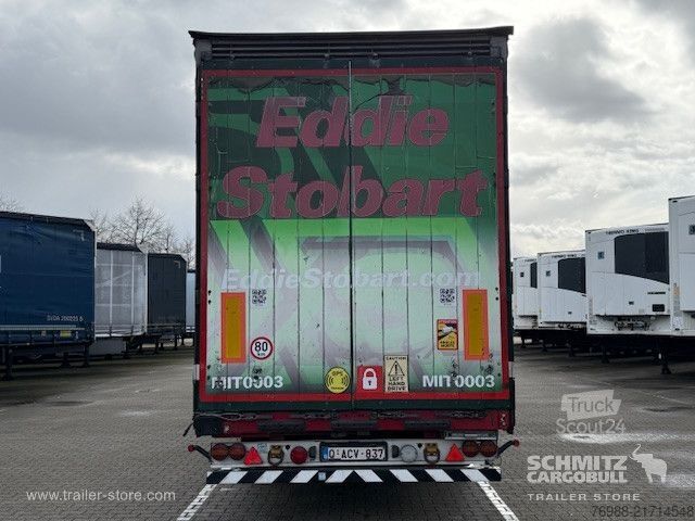 Nyitott ponyvás félpótkocsi Schmitz Cargobull Curtainsider Mega