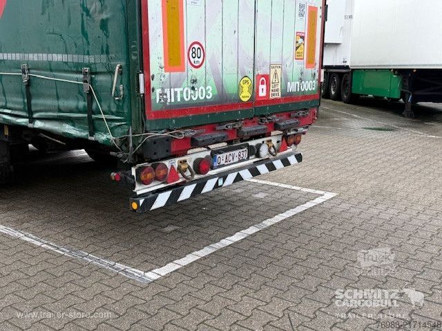 Nyitott ponyvás félpótkocsi Schmitz Cargobull Curtainsider Mega