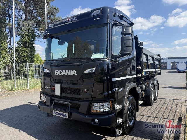 Háromirányú billenő teherautó Scania G460 - 6x4 - MEILLER DSK BORDMATIK - NewTires