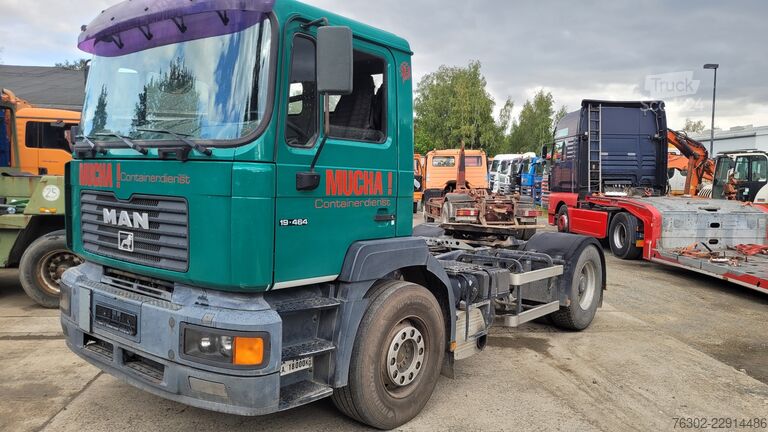 Standard dragbil MAN F 2000 19.414 TGX Kipphydraulik Retarder