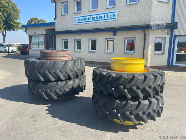  John Deere Zwillingsbereifung 460/85R34 & 20.8R42