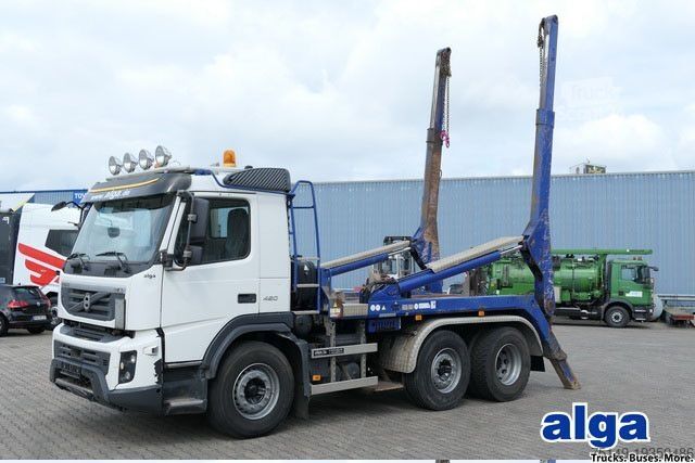 Skurvogn VOLVO FMX 420 6x2, VDL P-18T, Klima, AHK, Lampenbügel