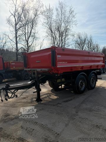 Trosmerni kiper prikolica SCHWARZMÜLLER M 10 VT, N3 Tandem Kippe