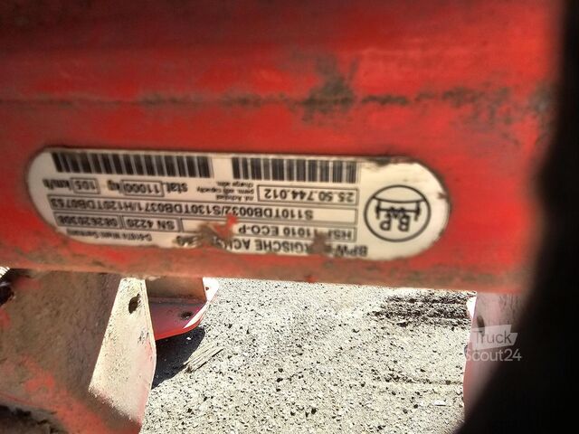 Ось. BPW HSF 11010 ECO-P TRAILER AXLE | HEAVY DUTY | 15 ...