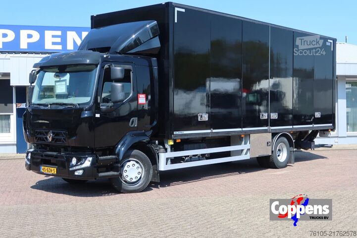валіза Renault D240 4X2 Bak met deuren 9 Klep 2.000 kg. Black ...