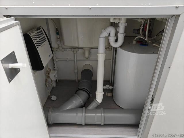 Sanitarni zabojniki EASYWAGON AANBIEDING 3 persoons mobiele badkamer douchewa...