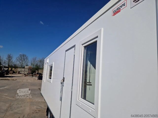 Container for kontor/bolig EUROPEWAGON Woon-units te koop uit voorraad leverbaar Type ...